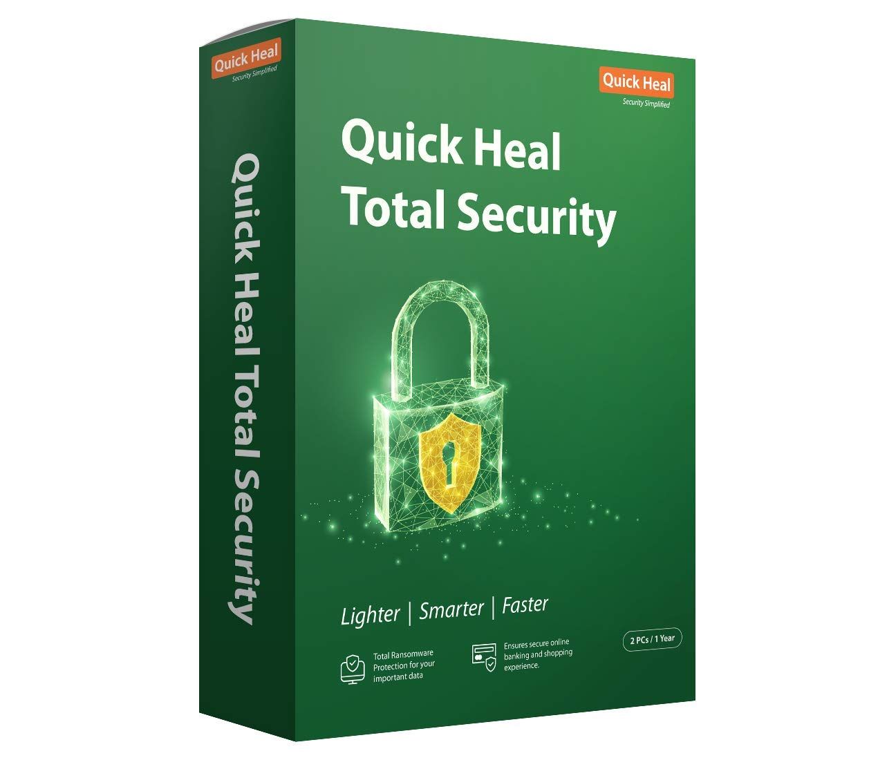 Quick Heal Total Security 2 PC 1 Year